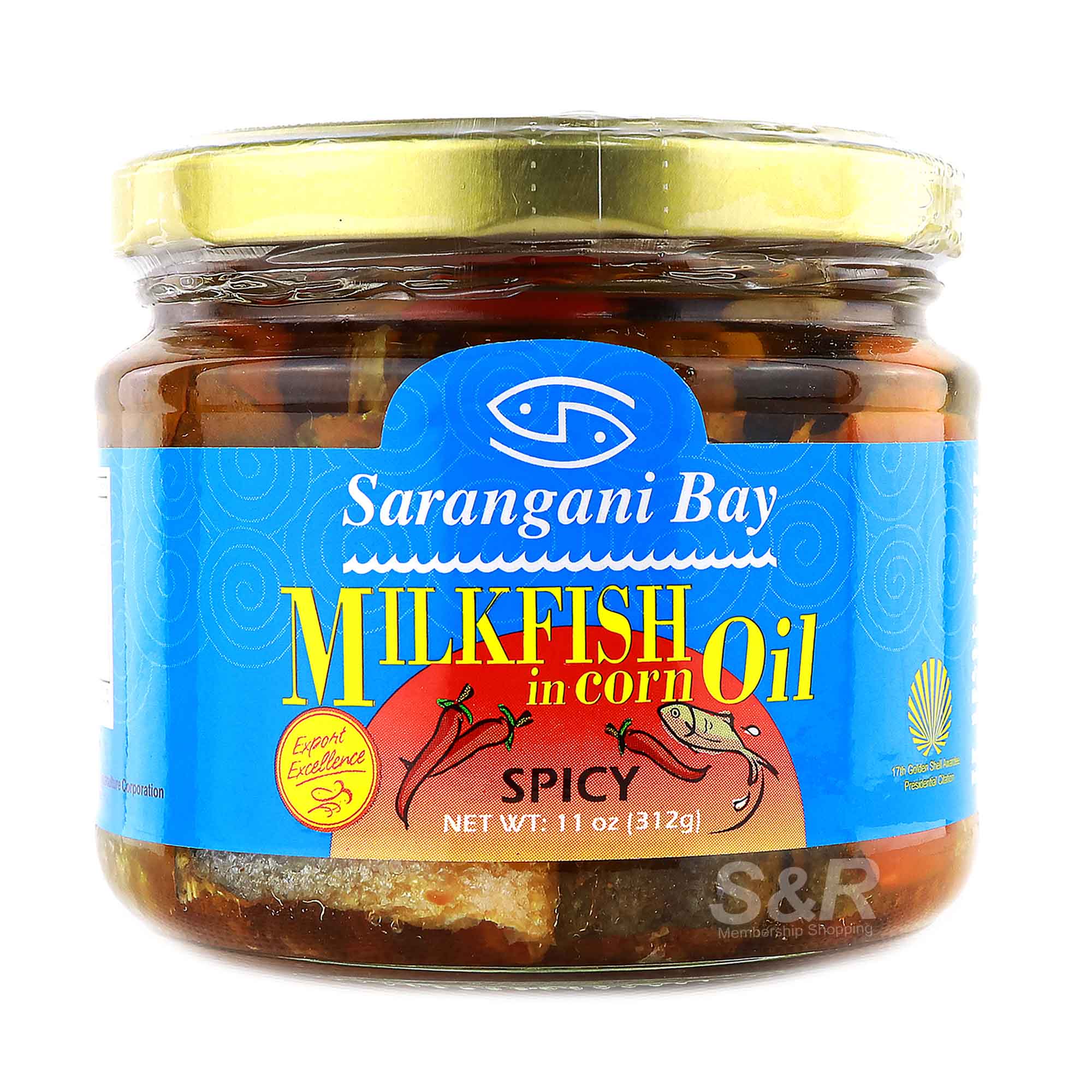 Sarangani Bay Milkfish in Corn Oil Spicy 312g Sarangani Bay Milkfish in Corn Oil Spicy 312g